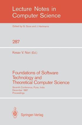 Nori |  Foundations of Software Technology and Theoretical Computer Science | Buch |  Sack Fachmedien
