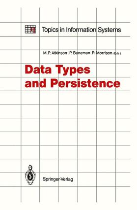 Atkinson / Morrison / Buneman |  Data Types and Persistence | Buch |  Sack Fachmedien