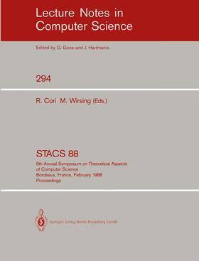 Wirsing / Cori |  STACS 88 | Buch |  Sack Fachmedien