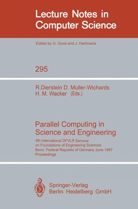 Dierstein / Wacker / Müller-Wichards |  Parallel Computing in Science and Engineering | Buch |  Sack Fachmedien