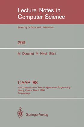 Nivat / Dauchet |  CAAP '88 | Buch |  Sack Fachmedien