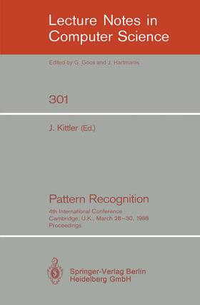 Kittler |  Pattern Recognition | Buch |  Sack Fachmedien