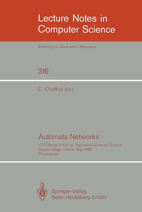 Choffrut |  Automata Networks | Buch |  Sack Fachmedien