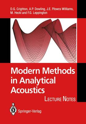 Crighton / Dowling / Leppington |  Modern Methods in Analytical Acoustics | Buch |  Sack Fachmedien