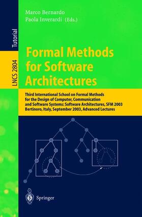 Inverardi / Bernardo |  Formal Methods for Software Architectures | Buch |  Sack Fachmedien
