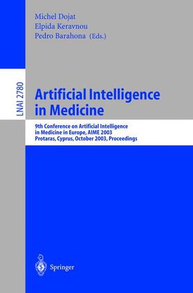 Dojat / Barahona / Keravnou |  Artificial Intelligence in Medicine | Buch |  Sack Fachmedien