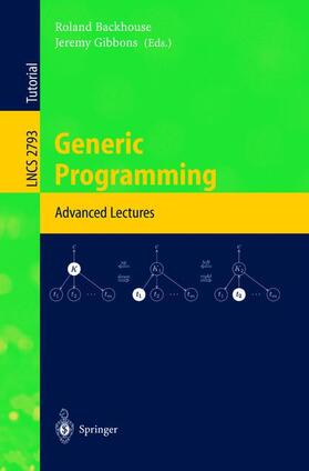 Gibbons / Backhouse |  Generic Programming | Buch |  Sack Fachmedien