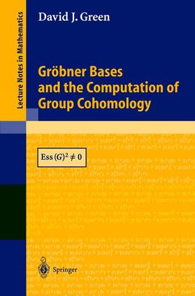 Green |  Gröbner Bases and the Computation of Group Cohomology | Buch |  Sack Fachmedien
