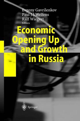 Gavrilenkov / Wiegert / Welfens |  Economic Opening Up and Growth in Russia | Buch |  Sack Fachmedien