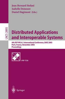 Stefani / Hagimont / Demeure |  Distributed Applications and Interoperable Systems | Buch |  Sack Fachmedien