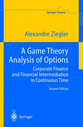 Ziegler |  A Game Theory Analysis of Options | Buch |  Sack Fachmedien