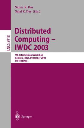 Das |  Distributed Computing - IWDC 2003 | Buch |  Sack Fachmedien