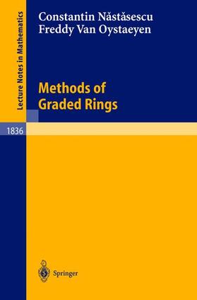 van Oystaeyen / Nastasescu |  Methods of Graded Rings | Buch |  Sack Fachmedien