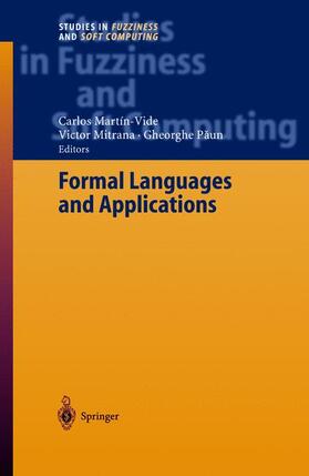 Martin-Vide / Paun / Mitrana |  Formal Languages and Applications | Buch |  Sack Fachmedien