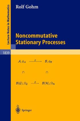Gohm |  Noncommutative Stationary Processes | Buch |  Sack Fachmedien