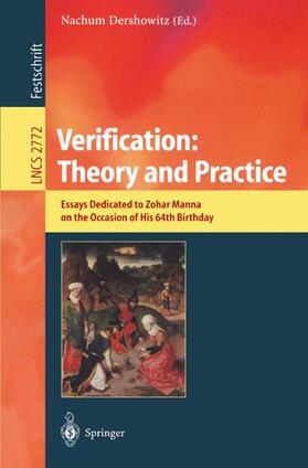 Dershowitz |  Verification: Theory and Practice | Buch |  Sack Fachmedien