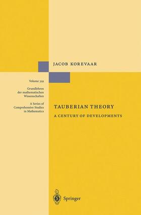 Korevaar |  Tauberian Theory | Buch |  Sack Fachmedien