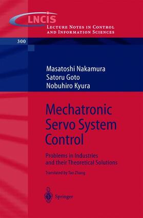 Nakamura / Kyura / Goto |  Mechatronic Servo System Control | Buch |  Sack Fachmedien
