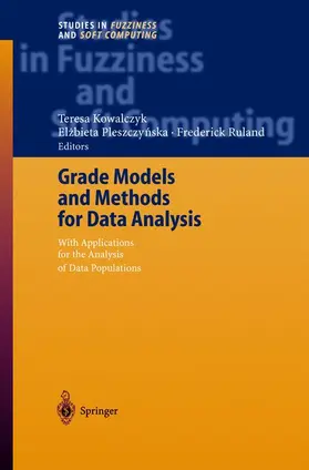 Kowalczyk / Pleszczynska / Ruland |  Grade Models and Methods for Data Analysis | Buch |  Sack Fachmedien