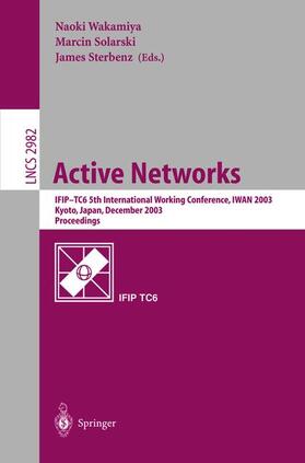 Wakamiya / Sterbenz / Solarski |  Active Networks | Buch |  Sack Fachmedien