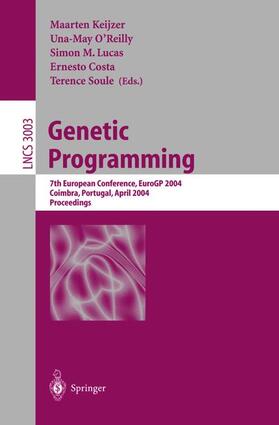 Keijzer / O'Reilly / Soule |  Genetic Programming | Buch |  Sack Fachmedien