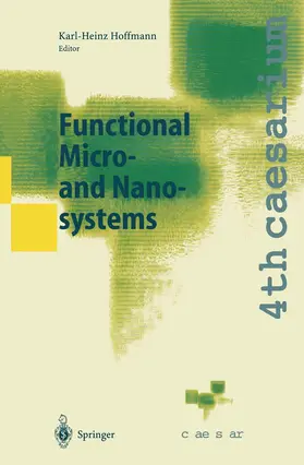 Hoffmann |  Functional Micro- and Nanosystems | Buch |  Sack Fachmedien