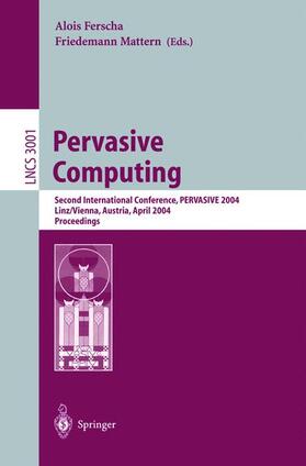 Mattern / Ferscha |  Pervasive Computing | Buch |  Sack Fachmedien