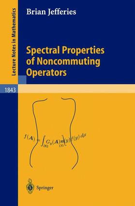 Jefferies |  Spectral Properties of Noncommuting Operators | Buch |  Sack Fachmedien