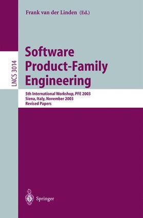 Linden |  Software Product-Family Engineering | Buch |  Sack Fachmedien
