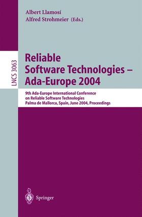 Strohmeier / Llamosi |  Reliable Software Technologies - Ada-Europe 2004 | Buch |  Sack Fachmedien