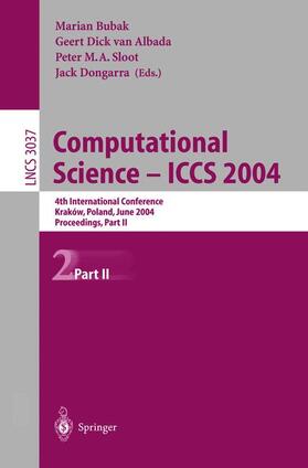 Bubak / Dongarra / Albada |  Computational Science - ICCS 2004 | Buch |  Sack Fachmedien
