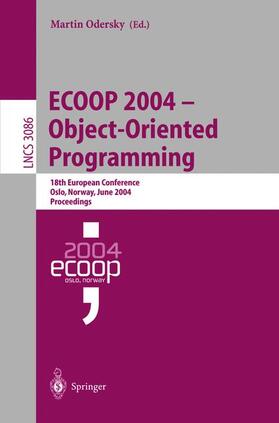 Odersky |  ECOOP 2004 - Object-Oriented Programming | Buch |  Sack Fachmedien