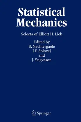 Nachtergaele / Lieb / Solovej |  Statistical Mechanics | Buch |  Sack Fachmedien