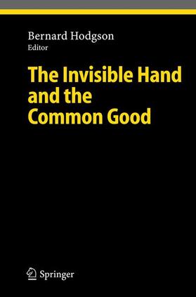Hodgson |  The Invisible Hand and the Common Good | Buch |  Sack Fachmedien