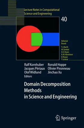 Kornhuber / Hoppe / Periaux |  Domain Decomposition Methods in Science and Engineering | Buch |  Sack Fachmedien