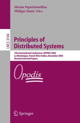 Hunel / Papatriantafilou |  Principles of Distributed Systems | Buch |  Sack Fachmedien