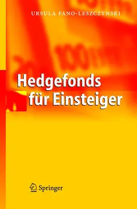 Fano-Leszczynski / Radel-Leszczynski |  Hedge Fonds für Einsteiger | Buch |  Sack Fachmedien