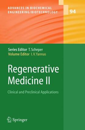 Yannas |  Regenerative Medicine II | Buch |  Sack Fachmedien