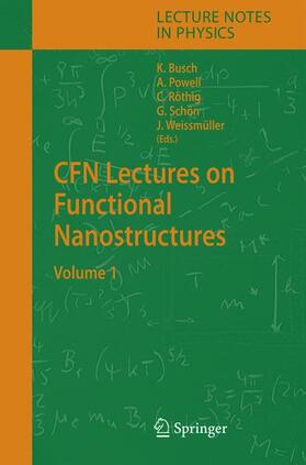 Busch / Powell / Röthig |  Functional Nanostructures 1 | Buch |  Sack Fachmedien