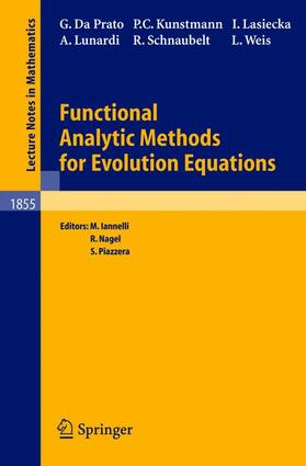 Da Prato / Lasiecka / Kunstmann |  Functional Analytic Methods for Evolution Equations | Buch |  Sack Fachmedien