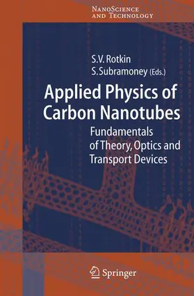 Subramoney / Rotkin |  Applied Physics of Carbon Nanotubes | Buch |  Sack Fachmedien