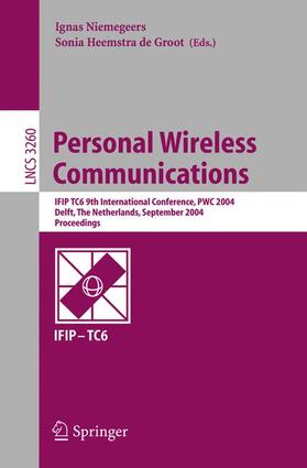 Heemstra de Groot / Niemeegers |  Personal Wireless Communications | Buch |  Sack Fachmedien