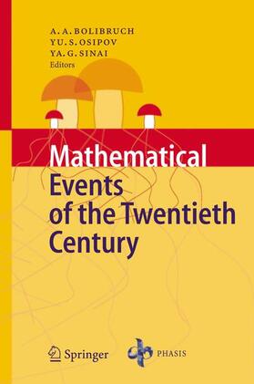 Bolibruch / Sinai / YURIY S. |  Mathematical Events of the Twentieth Century | Buch |  Sack Fachmedien