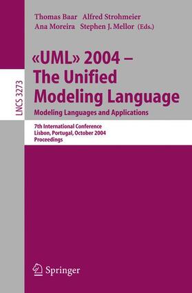 Baar / Moreira / Strohmeier |  UML 2004 - The Unified Modeling Language | Buch |  Sack Fachmedien