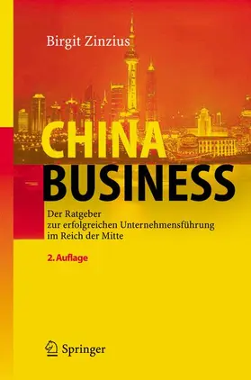 Zinzius |  China Business | Buch |  Sack Fachmedien