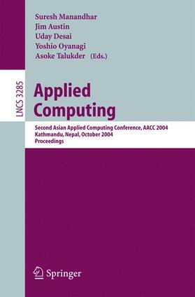 Manandhar / Austin / Talukder |  Applied Computing | Buch |  Sack Fachmedien