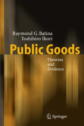 Batina / Ihori |  Public Goods | Buch |  Sack Fachmedien