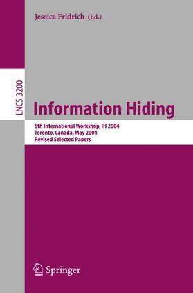Fridrich |  Information Hiding | Buch |  Sack Fachmedien