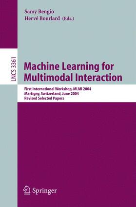 Bourlard / Bengio |  Machine Learning for Multimodal Interaction | Buch |  Sack Fachmedien