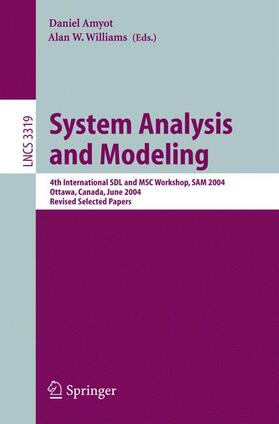 Williams / Amyot |  System Analysis and Modeling | Buch |  Sack Fachmedien